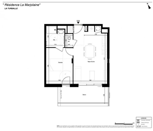 t2 à la vente -   44420  LA TURBALLE, surface 42 m2 vente t2 - UBI459587960